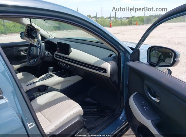 3CZRZ2H78RM765049 2024 HONDA HR-V Blue Vista interior delantera
