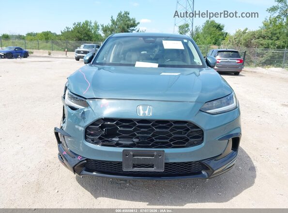 3CZRZ2H78RM765049 2024 HONDA HR-V Blue Vista del cuadro de instrumentos
