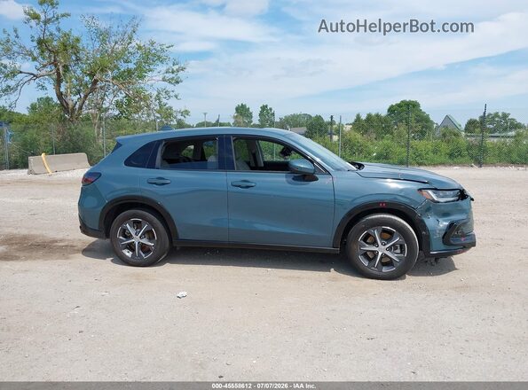 3CZRZ2H78RM765049 2024 HONDA HR-V Blue Vista interior trasera