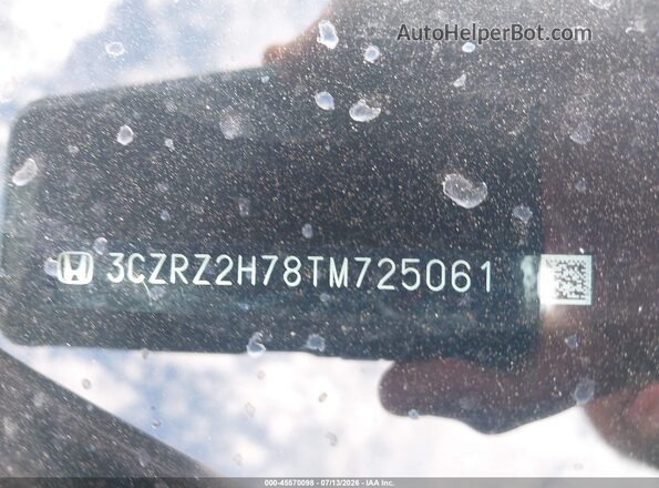 3CZRZ2H78TM725061 2026 HONDA HR-V Gray Engine compartment view