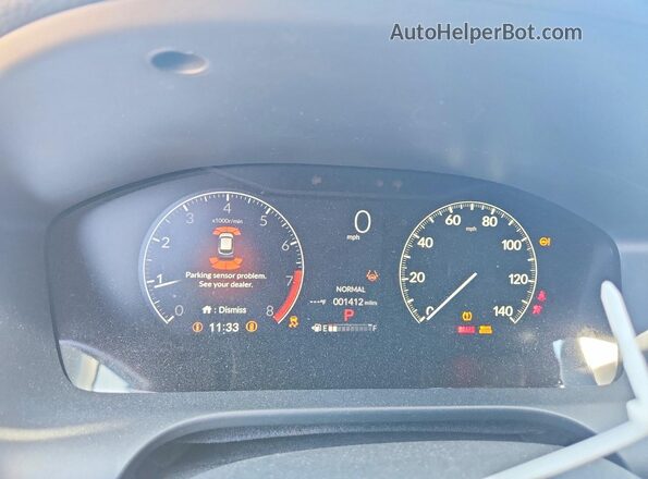 3CZRZ2H78TM755709 2026 HONDA HR-V Серый Вид щитка приборов