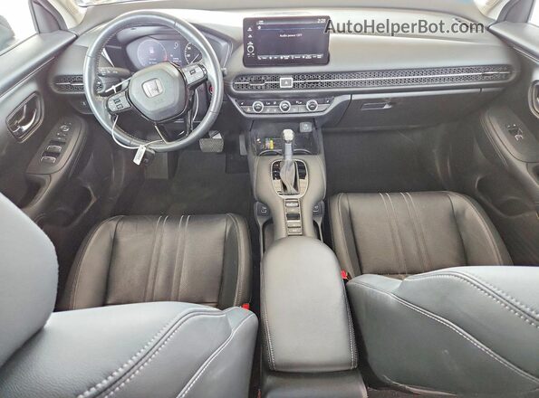 3CZRZ2H79PM718769 2023 HONDA HR-V Black Vista del salpicadero