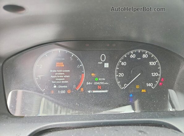 3CZRZ2H79RM720234 2024 HONDA HR-V Белый Вид щитка приборов
