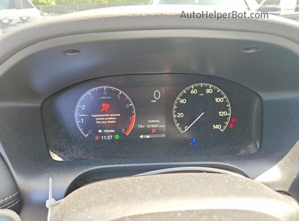 3CZRZ2H79RM742704 2024 HONDA HR-V Black Instrument cluster view