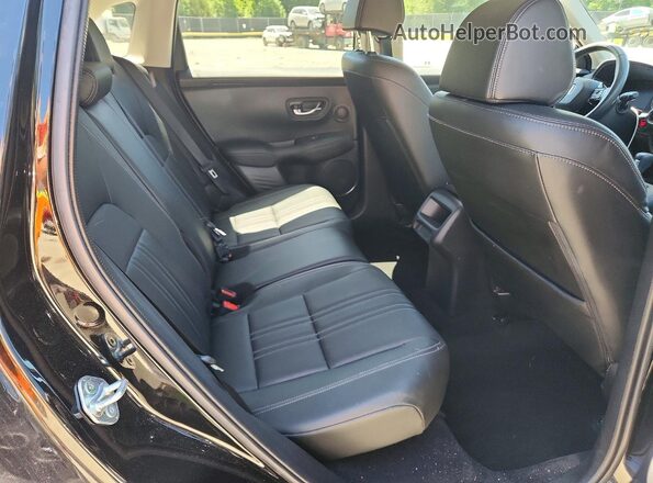 3CZRZ2H79RM742704 2024 HONDA HR-V Black Rear interior view