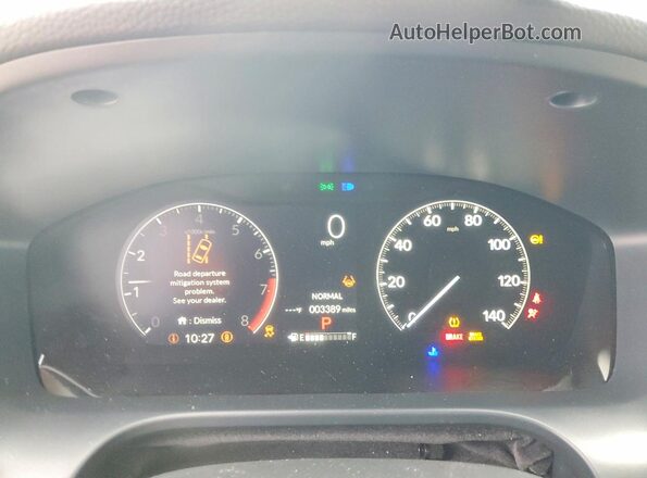 3CZRZ2H79TM737512 2026 HONDA HR-V Белый Вид щитка приборов