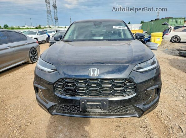 3CZRZ2H7XRM724373 2024 HONDA HR-V Black Դիմացի տեսք