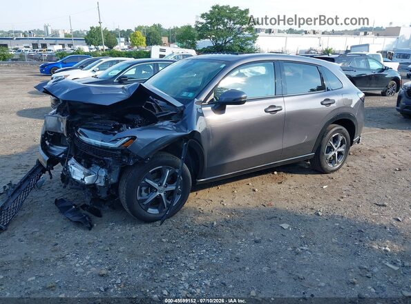 3CZRZ2H7XSM777256 2025 HONDA HR-V Серый Передняя левая четверть