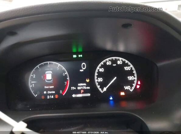 3CZRZ2H7XSM798155 2025 HONDA HR-V White Вид задніх сидінь