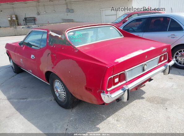 3F01F130222       1973 FORD MUSTANG Красный Задняя левая четверть