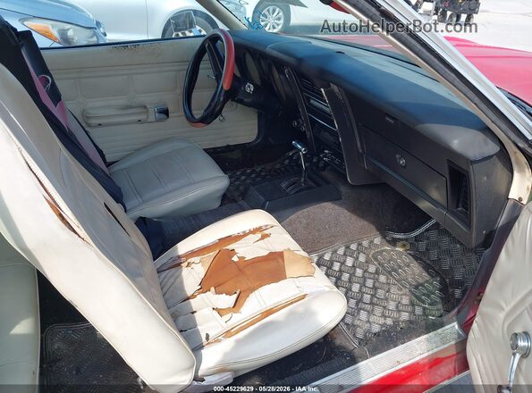 3F01F130222       1973 FORD MUSTANG Красный Вид салона спереди