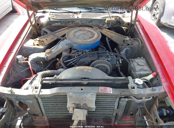 3F01F130222       1973 FORD MUSTANG Красный Вид сзади