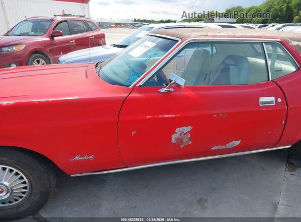3F01F130222       1973 FORD MUSTANG Красный 
