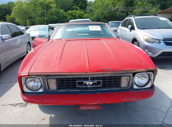 3F01F130222       1973 FORD MUSTANG Красный 