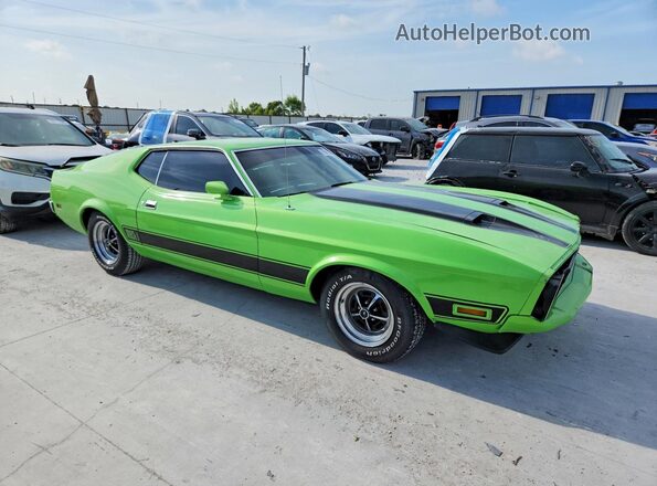 3F05H132246 1973 FORD MUSTANG Green Առջևի աջ