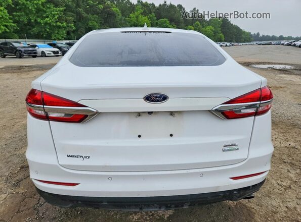 3FA6P0CD0KR138845 2019 FORD FUSION White Vista trasera