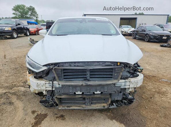 3FA6P0CD0KR138845 2019 FORD FUSION White Vista frontal