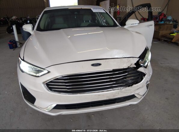 3FA6P0CD0KR146654 2019 FORD FUSION White Вид спереду