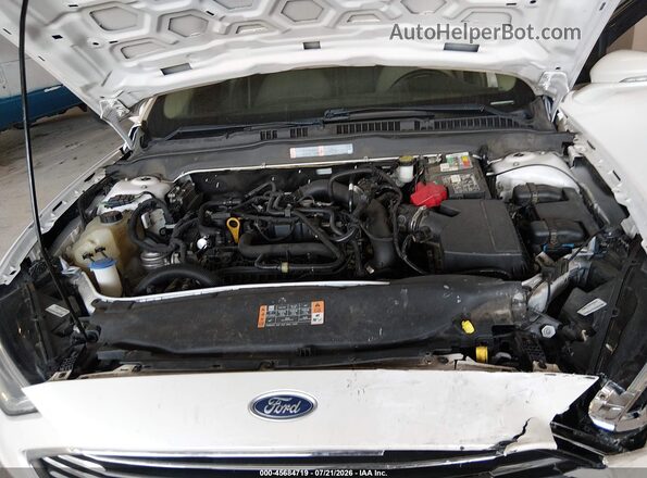 3FA6P0CD0KR146654 2019 FORD FUSION White Вид ззаду