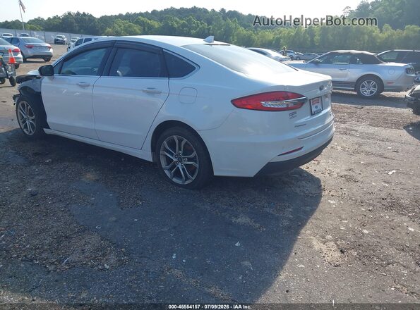 3FA6P0CD0KR150994 2019 FORD FUSION White Задня ліва чверть