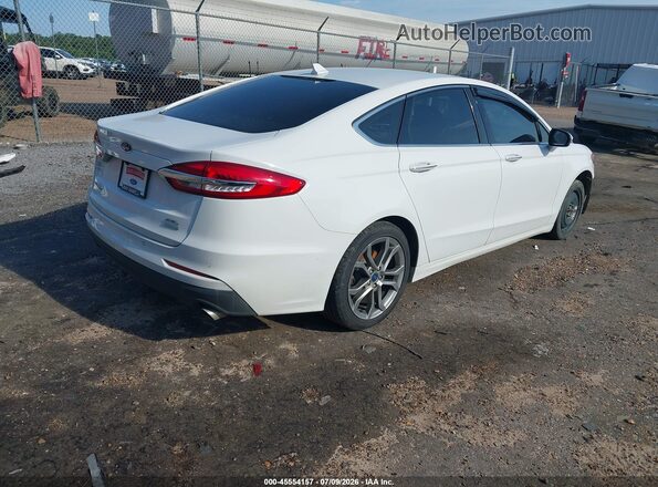 3FA6P0CD0KR150994 2019 FORD FUSION White Задня права чверть