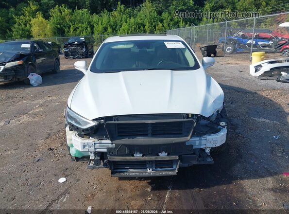 3FA6P0CD0KR150994 2019 FORD FUSION White Вид задньої частини салону