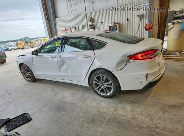 3FA6P0CD0KR172445 2019 FORD FUSION White Задня ліва чверть