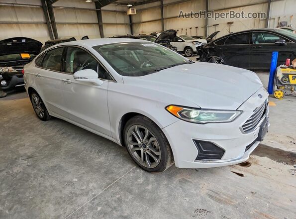 3FA6P0CD0KR172445 2019 FORD FUSION White Передня права чверть