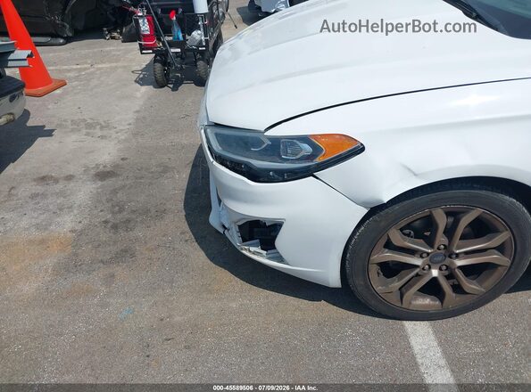 3FA6P0CD0KR238010 2019 FORD FUSION Белый Вид спереди