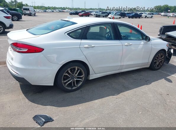 3FA6P0CD0KR238010 2019 FORD FUSION Белый Задняя правая четверть