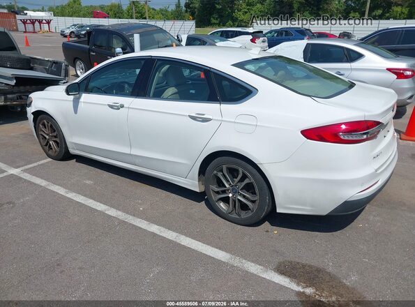 3FA6P0CD0KR238010 2019 FORD FUSION Белый Задняя левая четверть