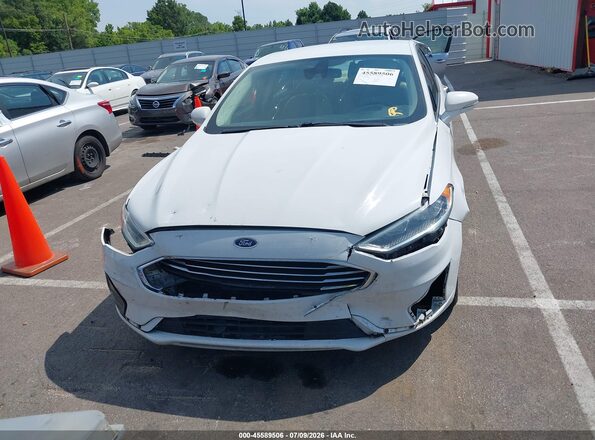 3FA6P0CD0KR238010 2019 FORD FUSION Белый Вид щитка приборов