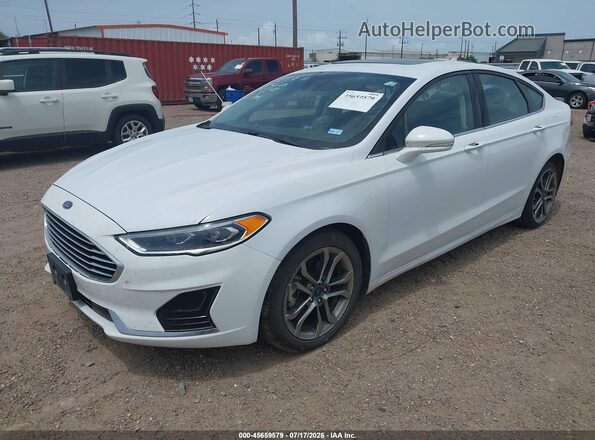3FA6P0CD0LR118385 2020 FORD FUSION White Передня ліва чверть