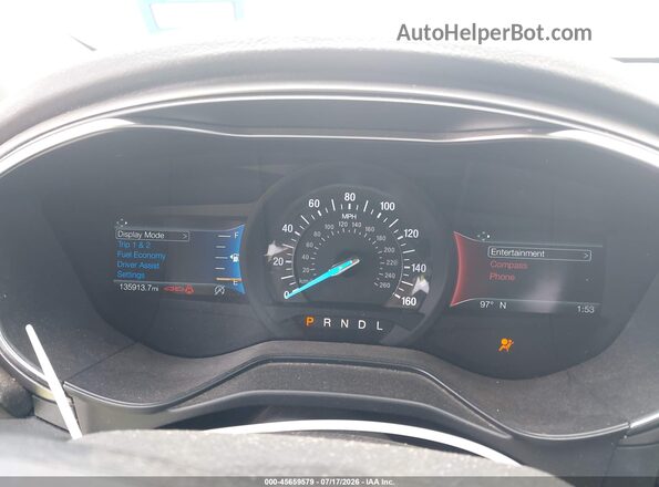 3FA6P0CD0LR118385 2020 FORD FUSION White Вид задніх сидінь