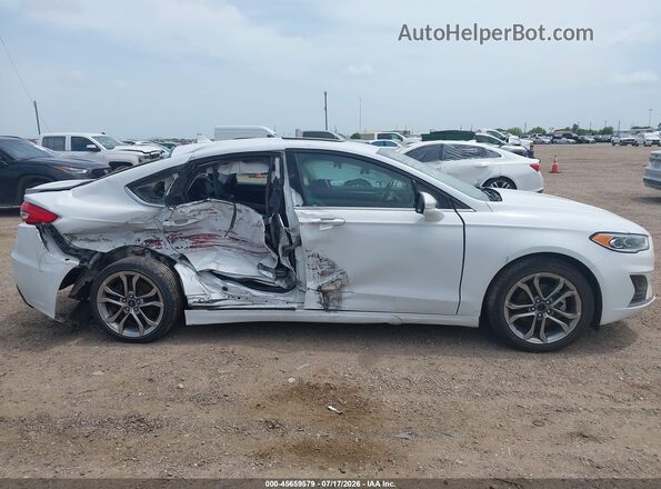 3FA6P0CD0LR118385 2020 FORD FUSION White Вид задньої частини салону