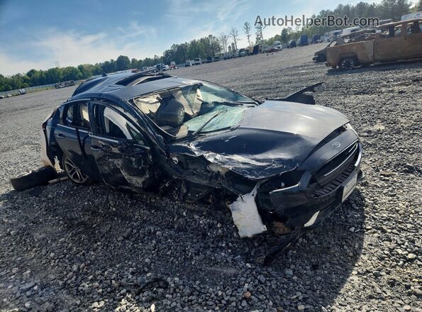 3FA6P0CD1KR219563 2019 FORD FUSION Black წინა მარჯვენა