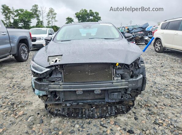 3FA6P0CD2KR219555 2019 FORD FUSION Gray Front view