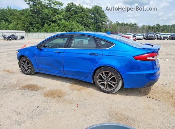 3FA6P0CD2LR134992 2020 FORD FUSION Blue Հետևի ձախ