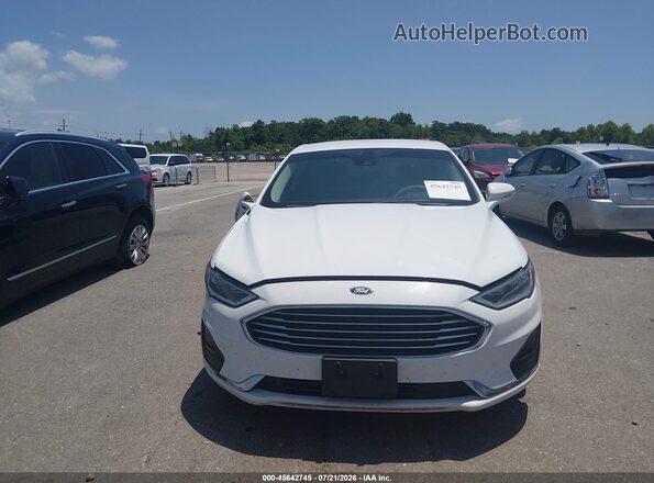 3FA6P0CD3KR141657 2019 FORD FUSION White Սարքավորումների վահանակի տեսք