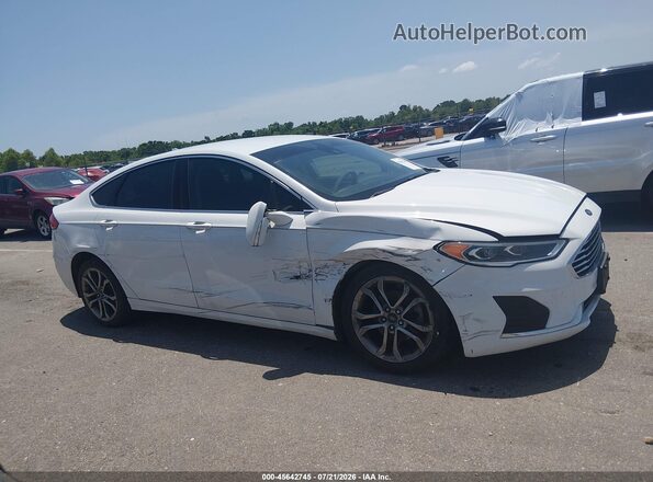 3FA6P0CD3KR141657 2019 FORD FUSION White Սալոնի հետևի տեսք