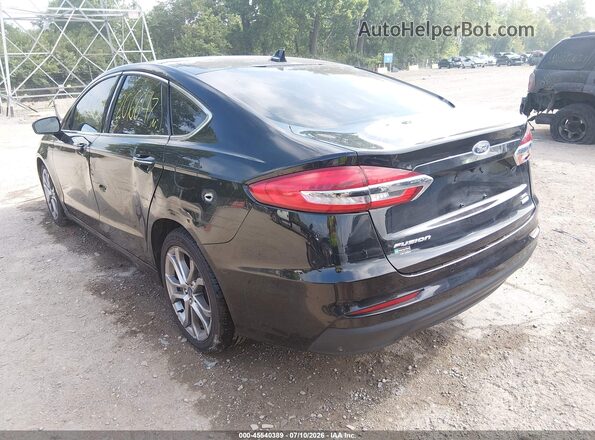 3FA6P0CD3KR150780 2019 FORD FUSION Black უკანა მარცხენა
