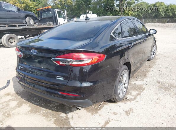 3FA6P0CD3KR150780 2019 FORD FUSION Black უკანა მარჯვენა