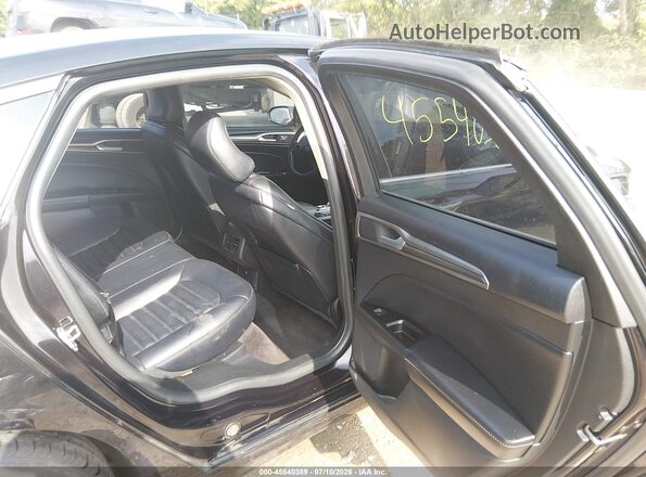 3FA6P0CD3KR150780 2019 FORD FUSION Black VIN კოდის სტიკერის ხედი
