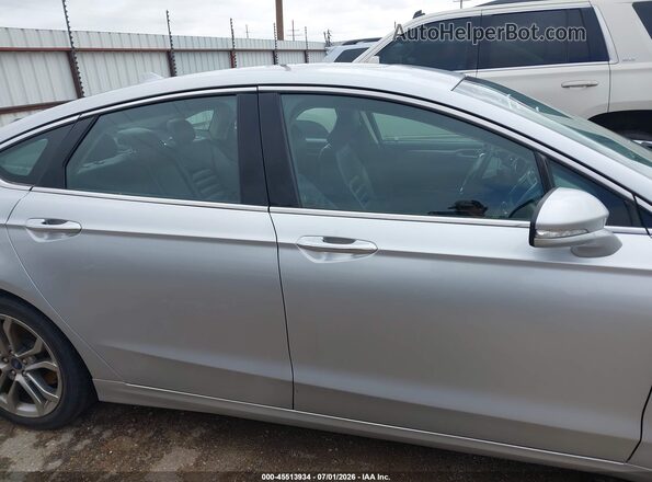 3FA6P0CD3KR238406 2019 FORD FUSION Silver უკანა სალონის ხედი