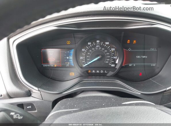 3FA6P0CD3LR130126 2020 FORD FUSION Gray უკანა სავარძლების ხედი