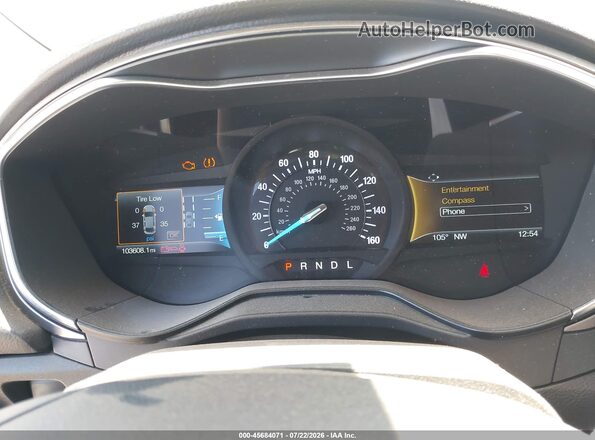 3FA6P0CD3LR173591 2020 FORD FUSION Silver Vista de los asientos traseros