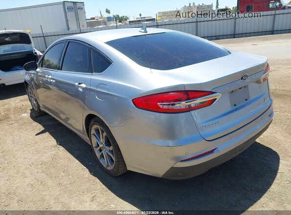 3FA6P0CD3LR173591 2020 FORD FUSION Silver Trasero izquierdo