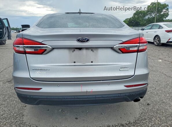 3FA6P0CD3LR179309 2020 FORD FUSION Silver უკანა ხედი