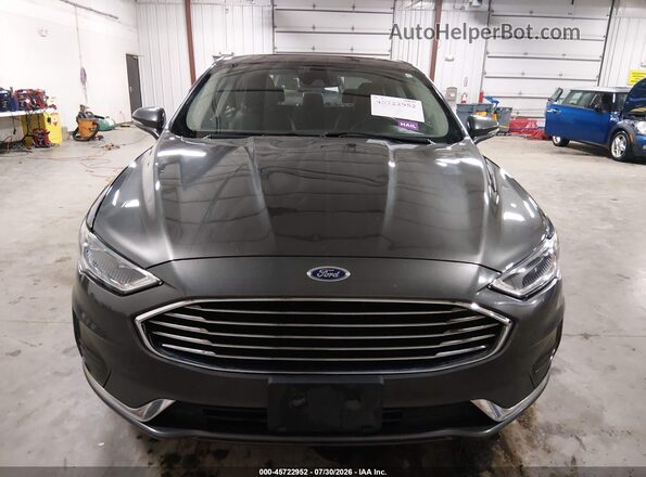3FA6P0CD3LR192321 2020 FORD FUSION Gray Vista del cuadro de instrumentos