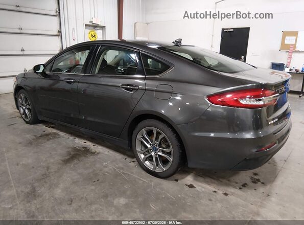 3FA6P0CD3LR192321 2020 FORD FUSION Gray Trasero izquierdo